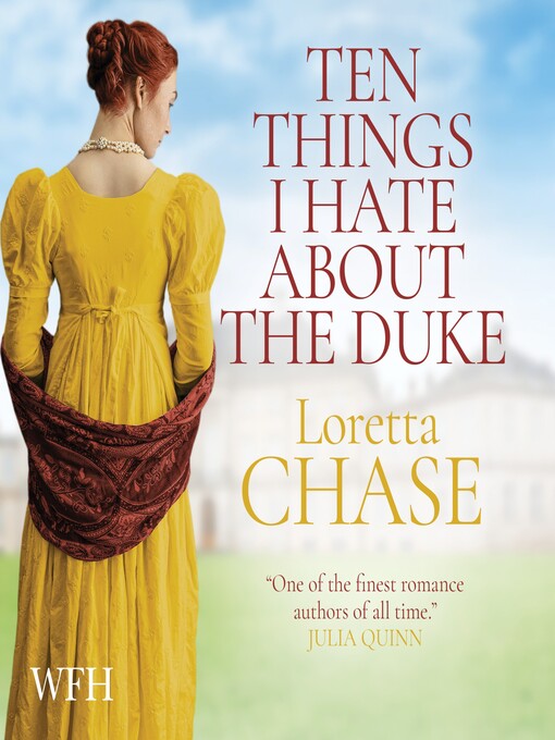 Title details for Ten Things I Hate About the Duke by Loretta Chase - Wait list